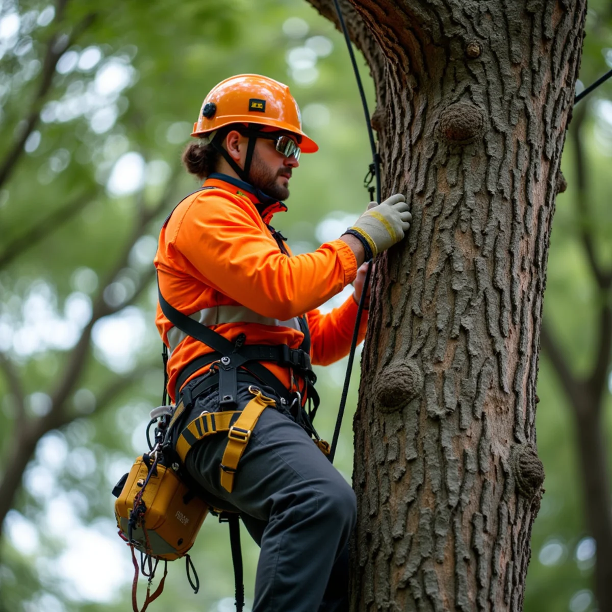 Certified arborist performing residential tree preservation in Kansas City MO