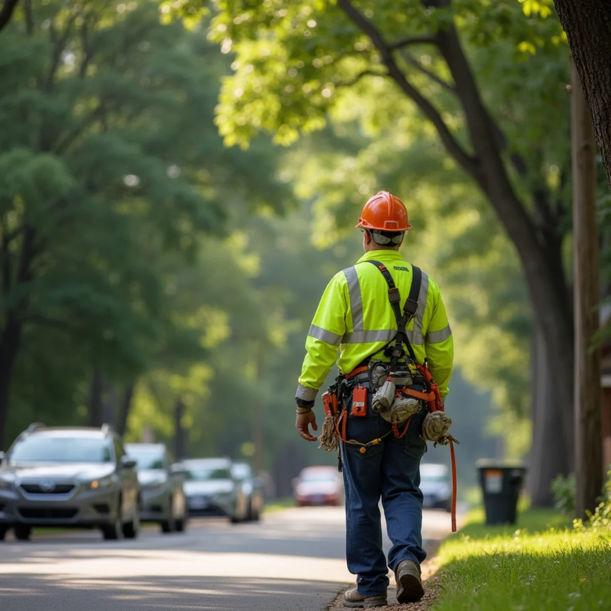 Residential tree canopy and tree care in Camdenton Missouri