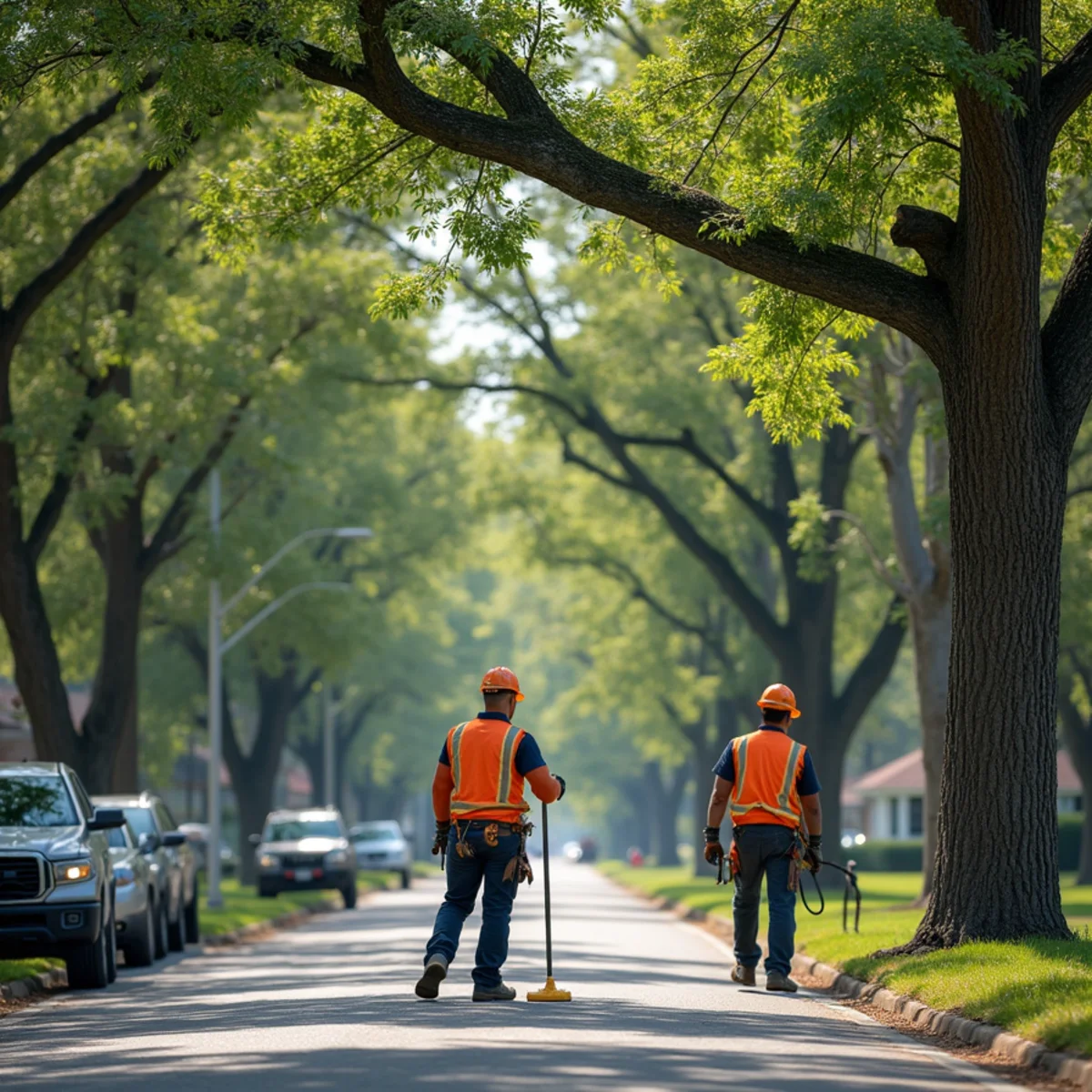 Residential tree canopy and tree care in Claycomo Missouri