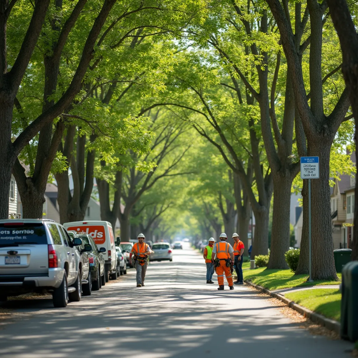 Residential tree canopy and tree care in Gladstone Missouri