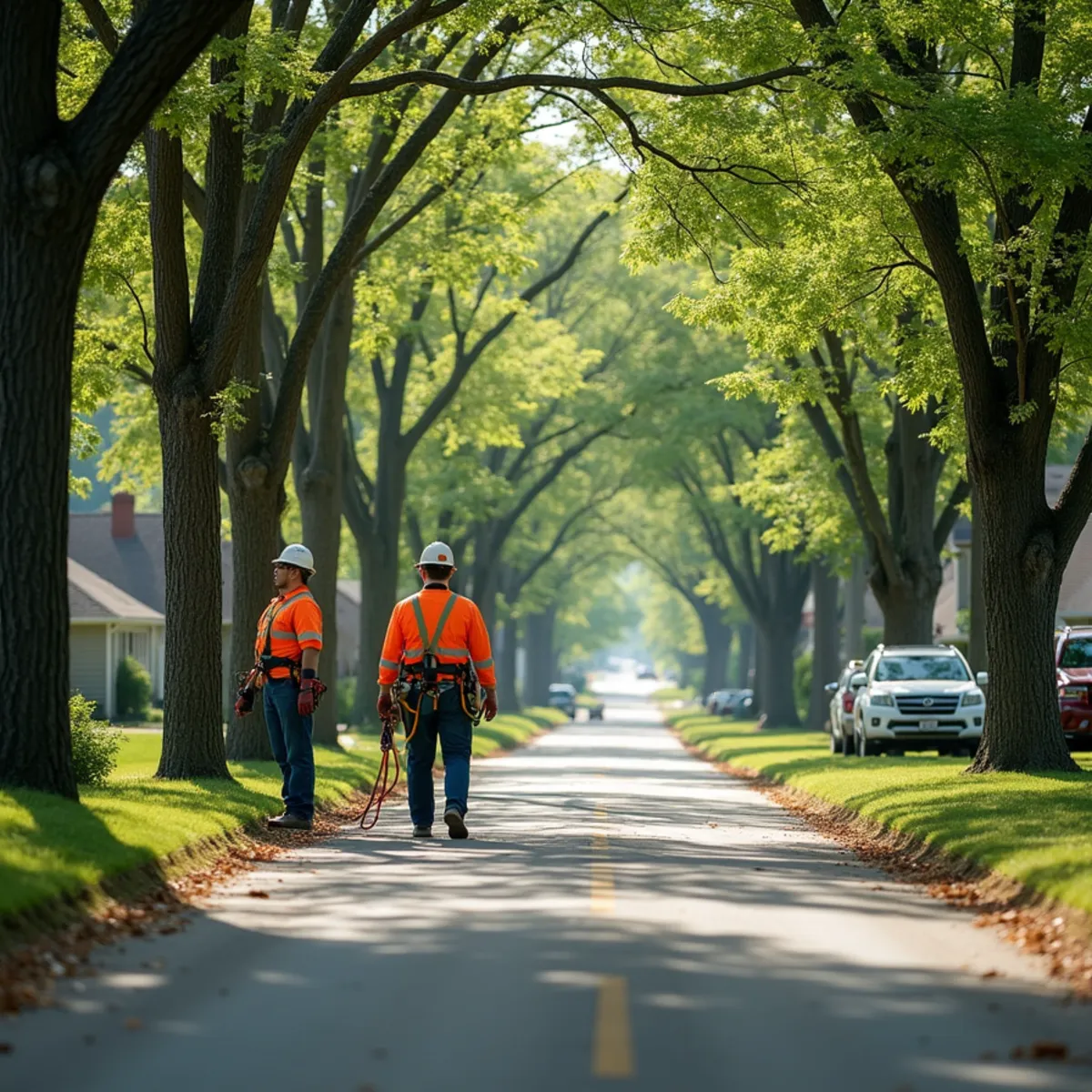 Residential tree canopy and tree care in Grain Valley Missouri
