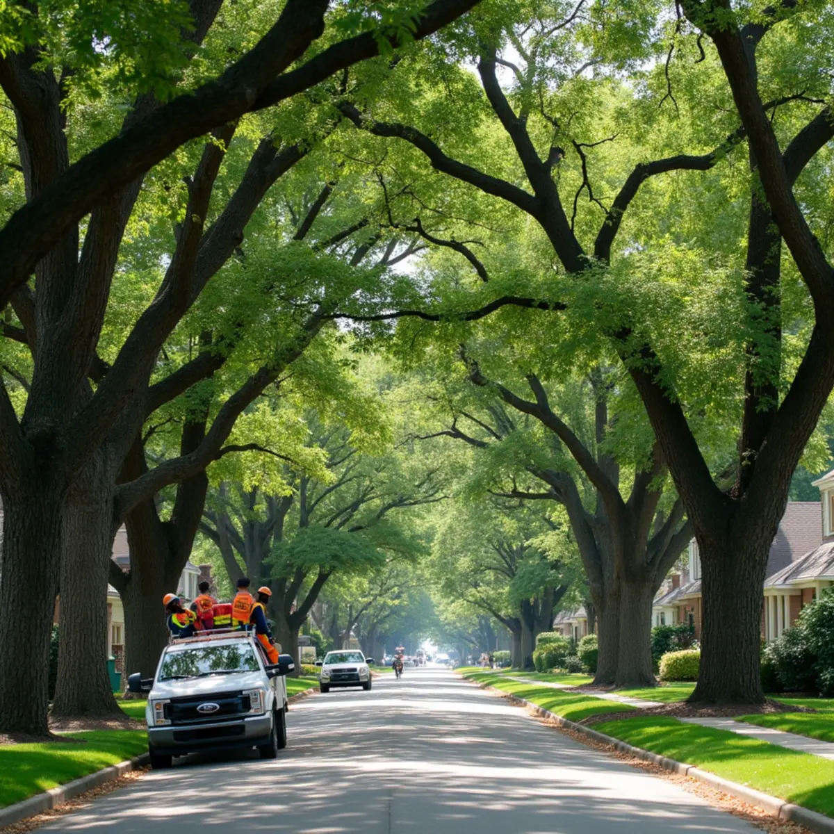 Residential tree canopy and tree care in Jackson County Missouri