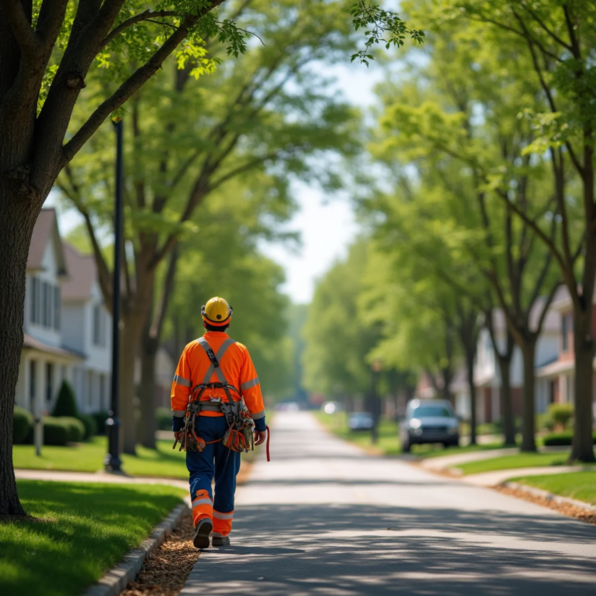 Residential tree canopy and tree care in Lee's Summit Missouri