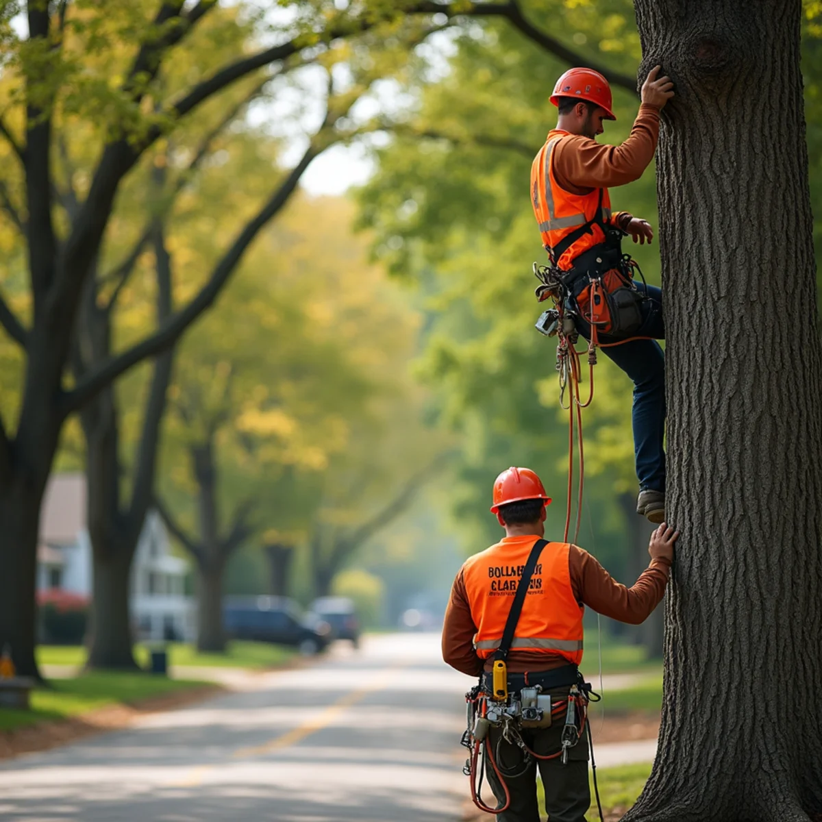 Residential tree canopy and tree care in Marshall Missouri
