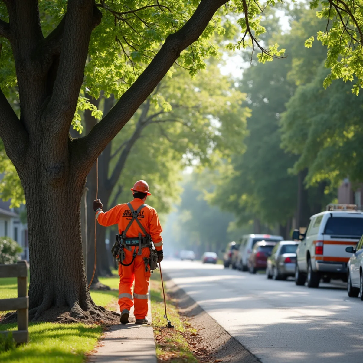 Residential tree canopy and tree care in Moberly Missouri