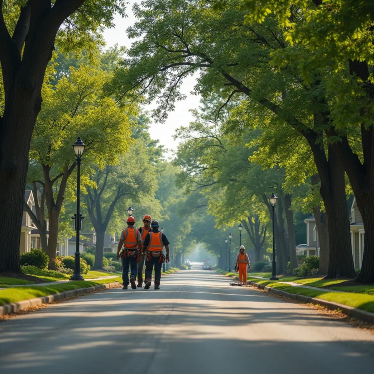 Residential tree canopy and tree care in Oak Grove Missouri
