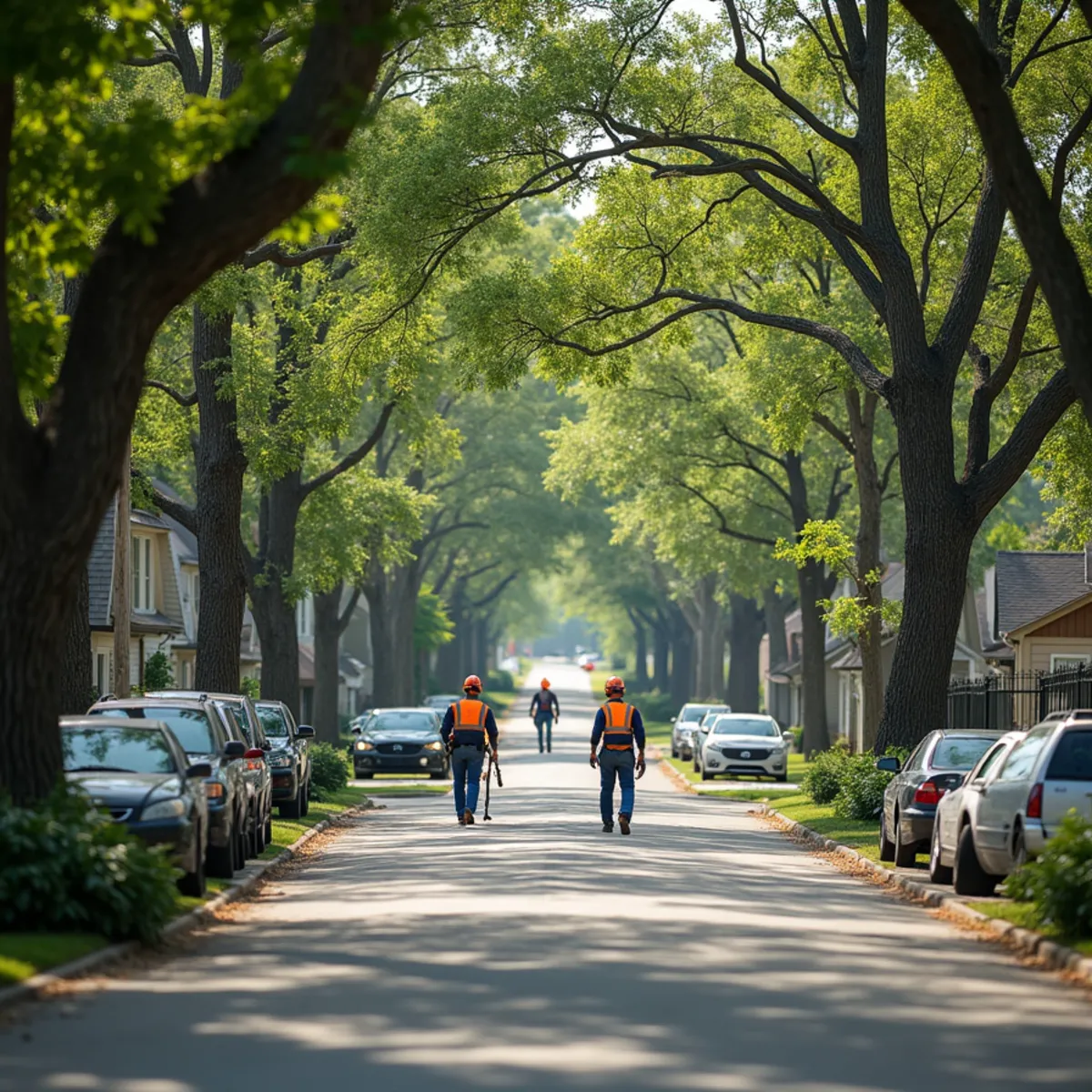 Residential tree canopy and tree care in Osage Beach Missouri
