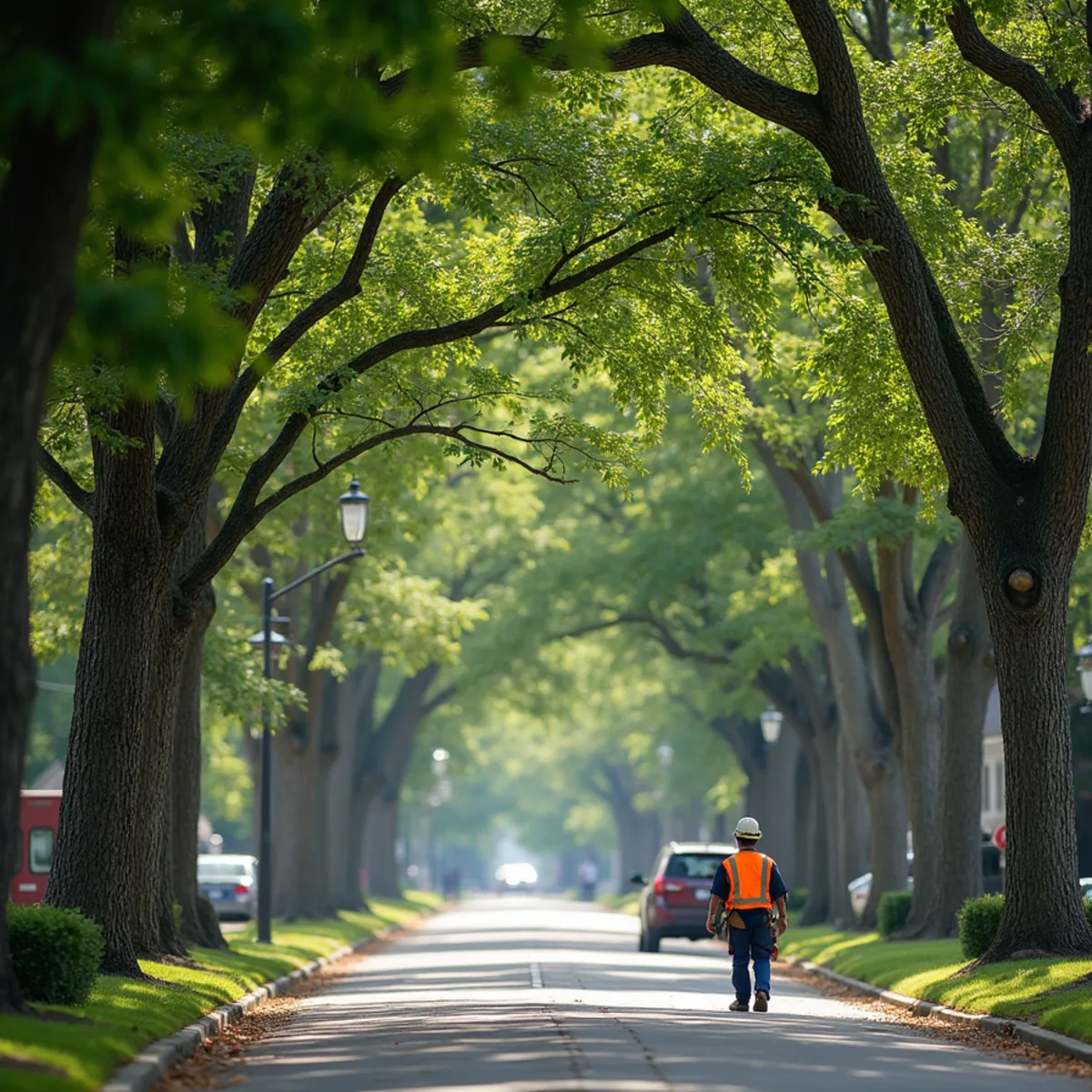 Residential tree canopy and tree care in Pleasant Hill Missouri