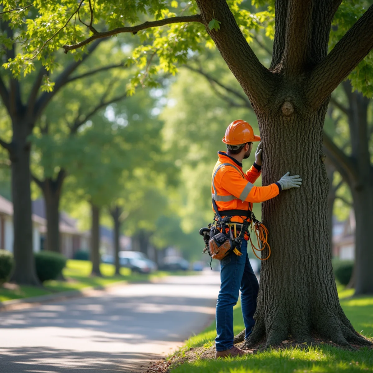Residential tree canopy and tree care in Raymore Missouri