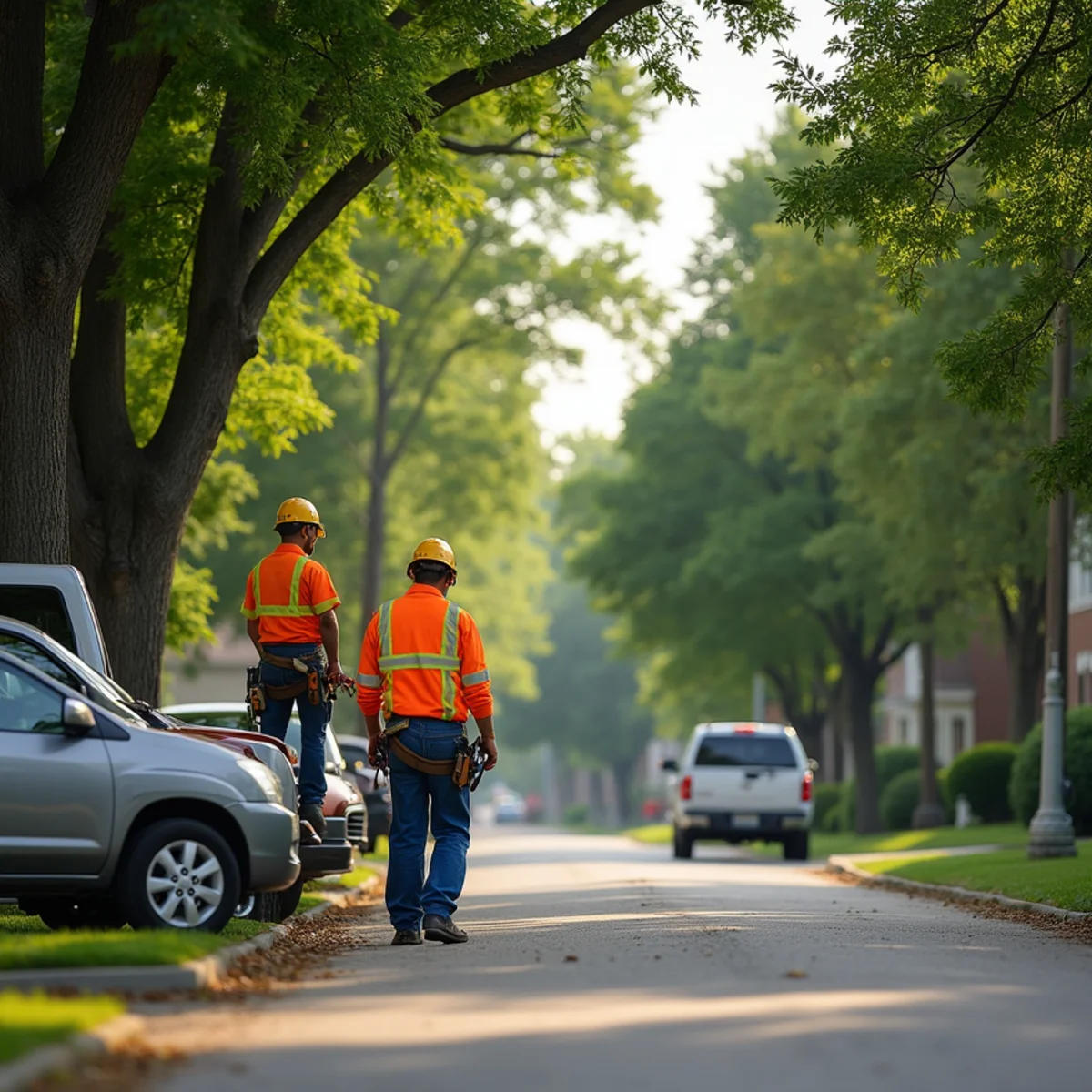 Residential tree canopy and tree care in Raytown Missouri