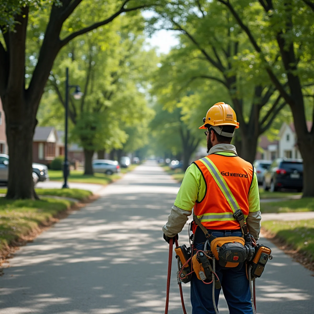 Residential tree canopy and tree care in Richmond Missouri