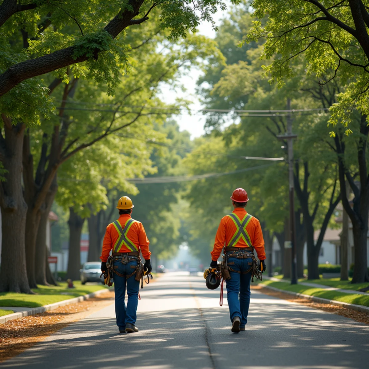 Residential tree canopy and tree care in Rolla Missouri