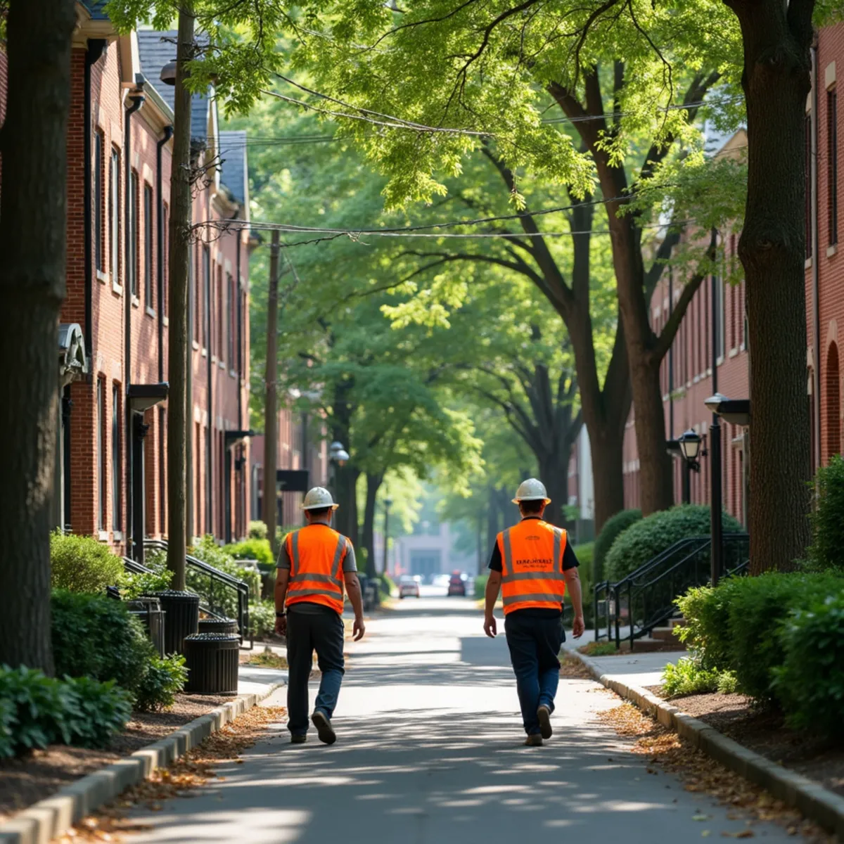 Residential tree canopy and tree care in St. Louis Missouri