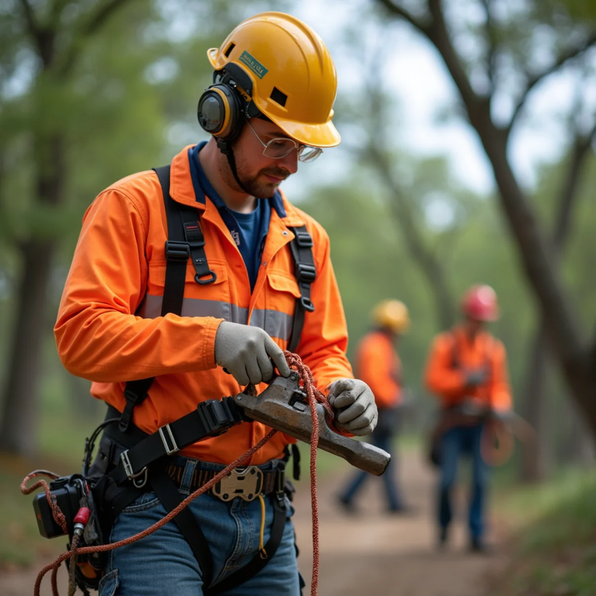 Professional rigging equipment and precision tools for tree trimming & pruning in Kansas City